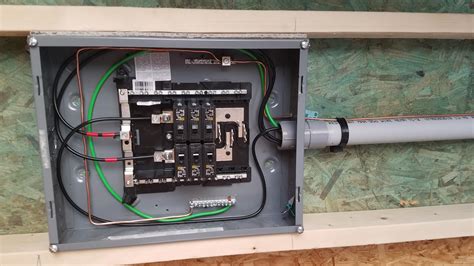 how yo add another power distribution box for garage power|adding subpanel to garage.